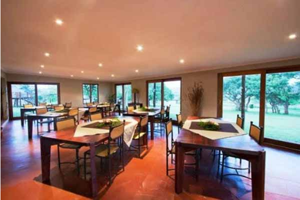 Zululand Safari Lodge Dining Room