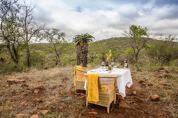Mpeti Lodge Outdoor Meal